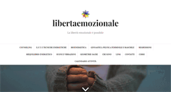 Desktop Screenshot of libertaemozionale.it